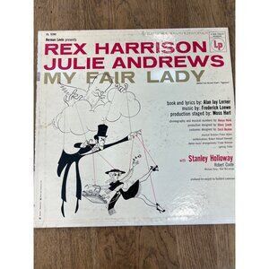 Rex Harrison & Julie Andrews My Fair Lady Vinyl Record OL 5090 Album